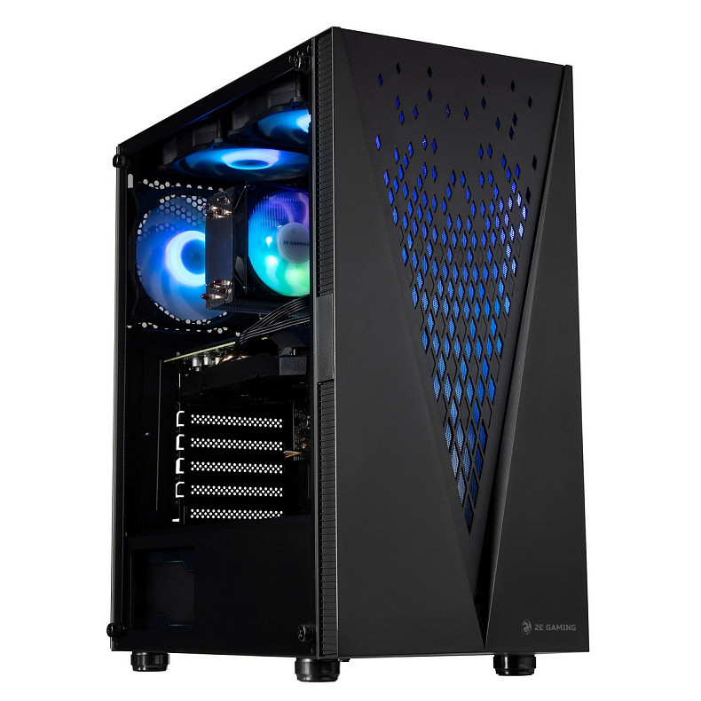 Комп'ютер 2E Complex Gaming Intel i5-10400F, 16Gb, F256GB+1TB, NVD1650-4, H410, G2055