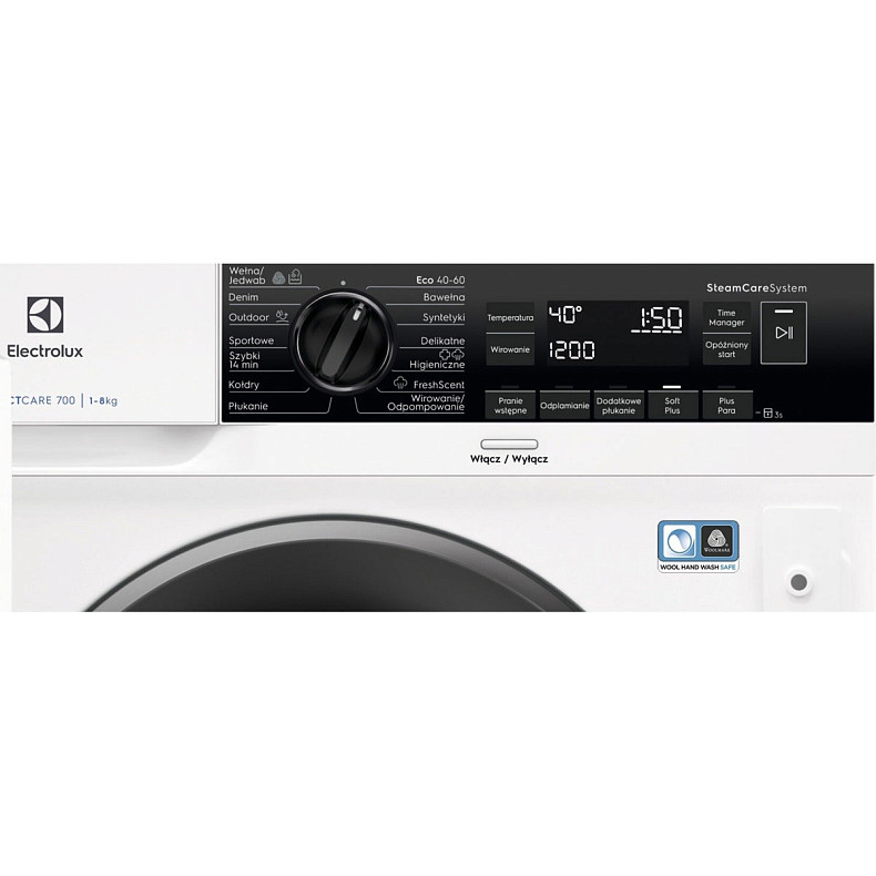 Пральна машина вбудована Electrolux EW7N7F348SUI