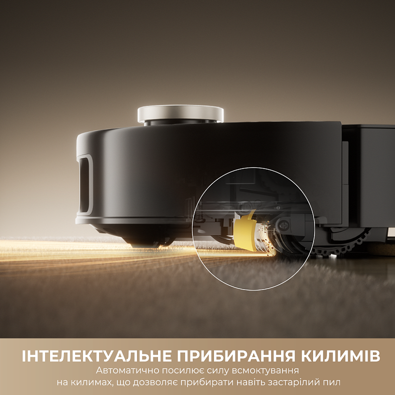 Робот пилосос MOVA MOBIUS 60 Black-EUA