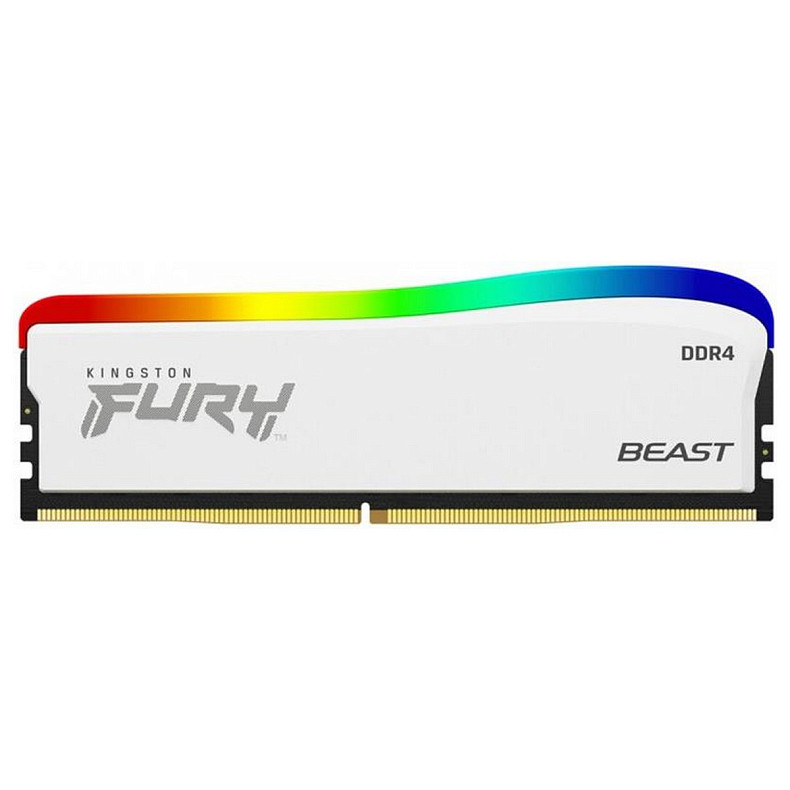 ОЗП Kingston FURY 16 GB DDR4 3600 MHz Beast RGB Special Edition White (KF436C18BWA/16)