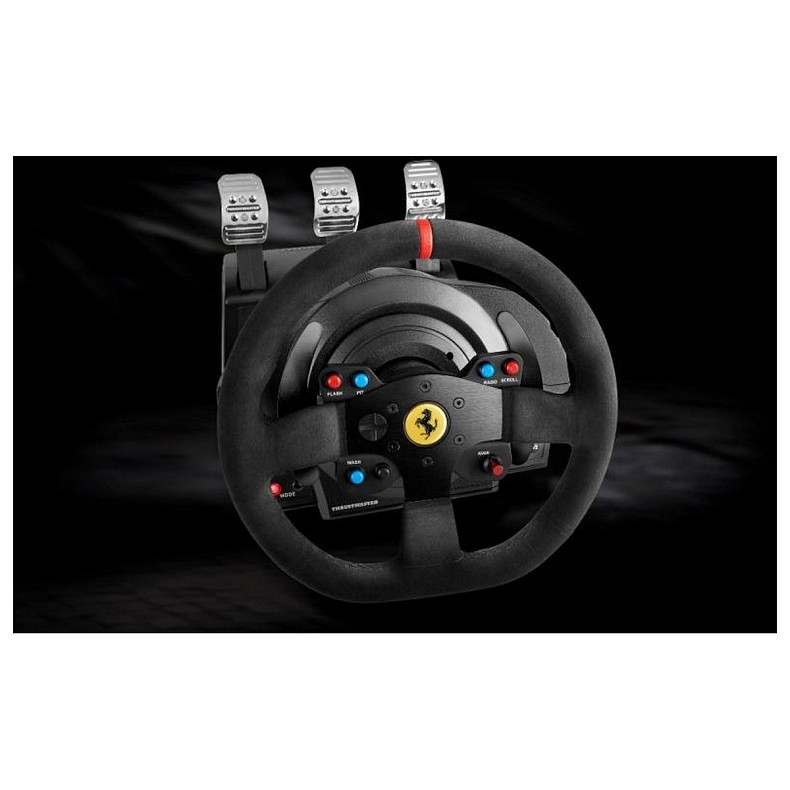 Руль и педали для PC/PS4®/PS3® Thrustmaster T300 Ferrari Integral RW Alcantara edition