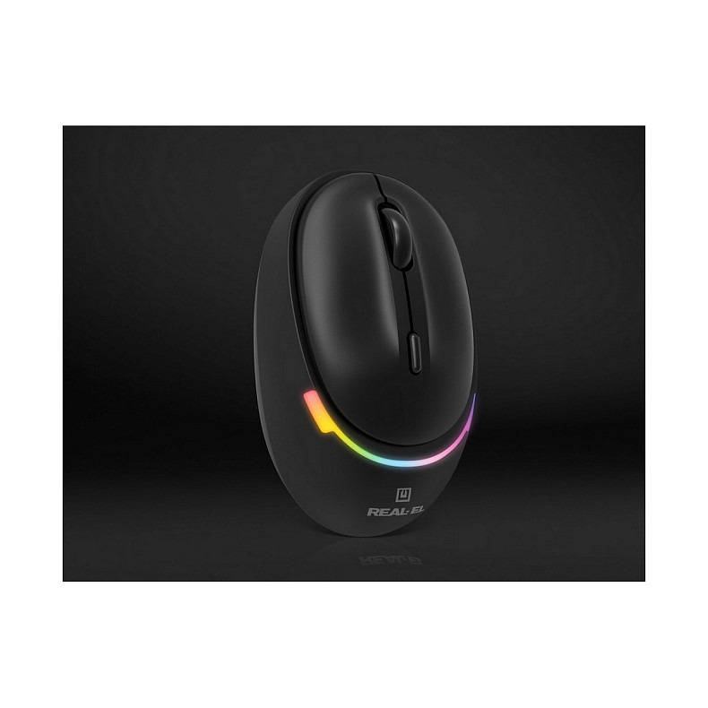 Миша бездротова REAL-EL RM-440W Black