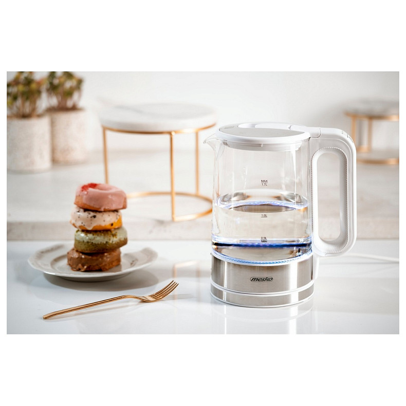 Электрочайник Mesko MS 1301 white