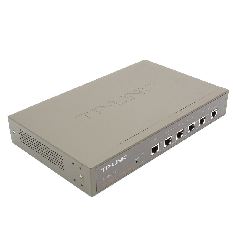 Маршрутизатор TP-Link TL-R480T+ с балансировкой нагрузки(1x Lan, 1xWan, 3xLan/Wan, console)