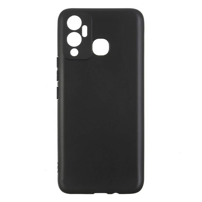 Чохол-накладка Armorstandart Matte Slim Fit для Infinix Hot 12 Play (X6816D) Camera cover Black (ARM)