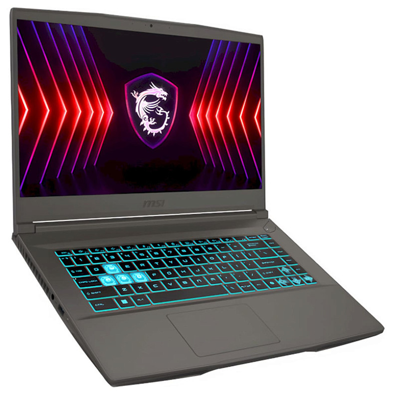 Ноутбук MSI Thin 15.6 FHD, Intel i5-12450H, 16GB, F512GB, NVD2050-4, DOS, чорний