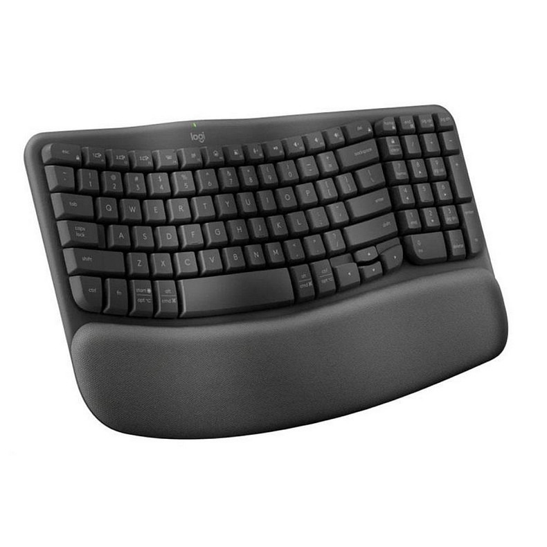 Клавіатура бездротова Logitech Wave Keys Wireless Graphite (920-012304)