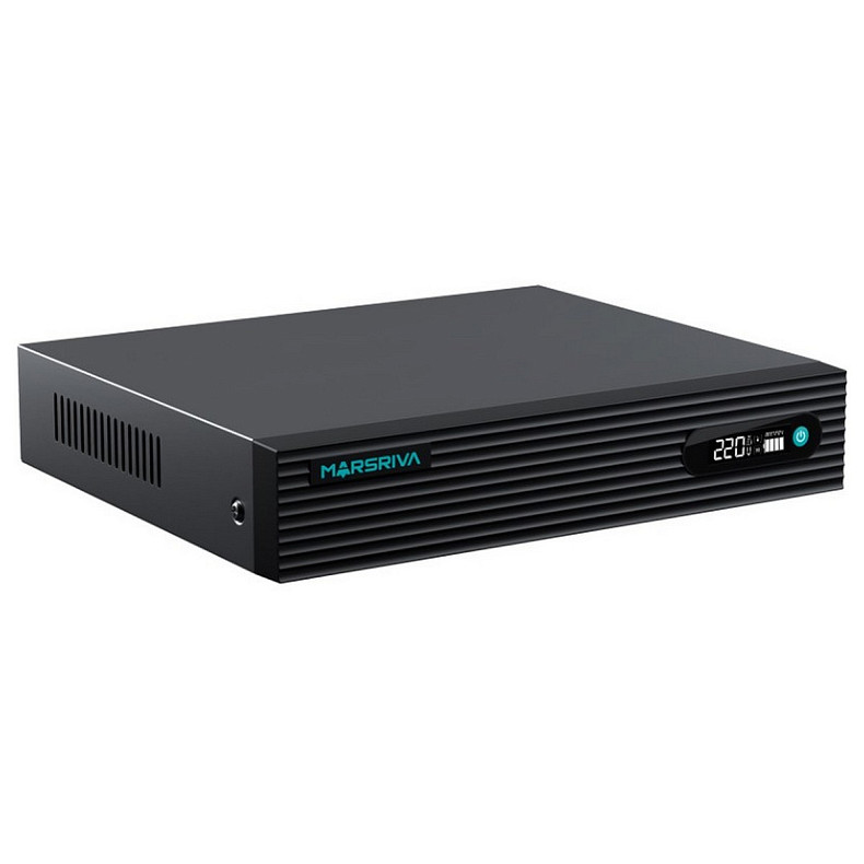 ИБП для роутеров Marsriva DC UPS KP7 Pro 11xDC+USB+Gigabit PoE 9-12V 100W 24000Ah (76,8Wh) LiFePO4