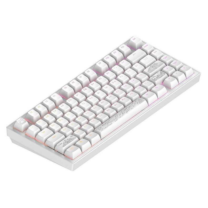 Клавіатура Dark Project ALU81 Terra Nostra White (DPKB_NOSTRA_81_ANSI_WHITE_UA)