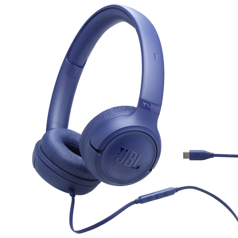 Навушники JBL Tune 530C USB-C Blue (JBLT530CBLU)