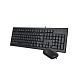 Комплект (клавіатура, миша) A4Tech KR-8572S Black