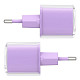 Зарядное устройство 1xUSB-C 30W Gan A53 Fast Charger alfalfa purple Acefast