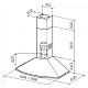 Вытяжка Faber купольная, 60см, 668м3ч, Tender X A60, нерж