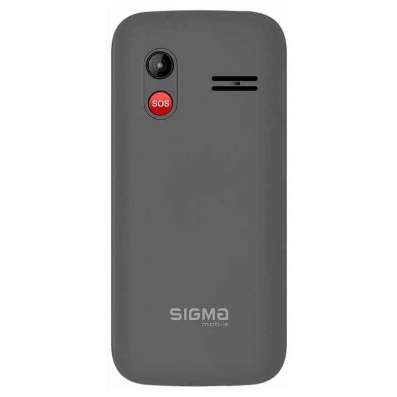 Мобільний телефон Sigma mobile Comfort 50 Hit 2020 Dual Sim Grey (4827798120927)