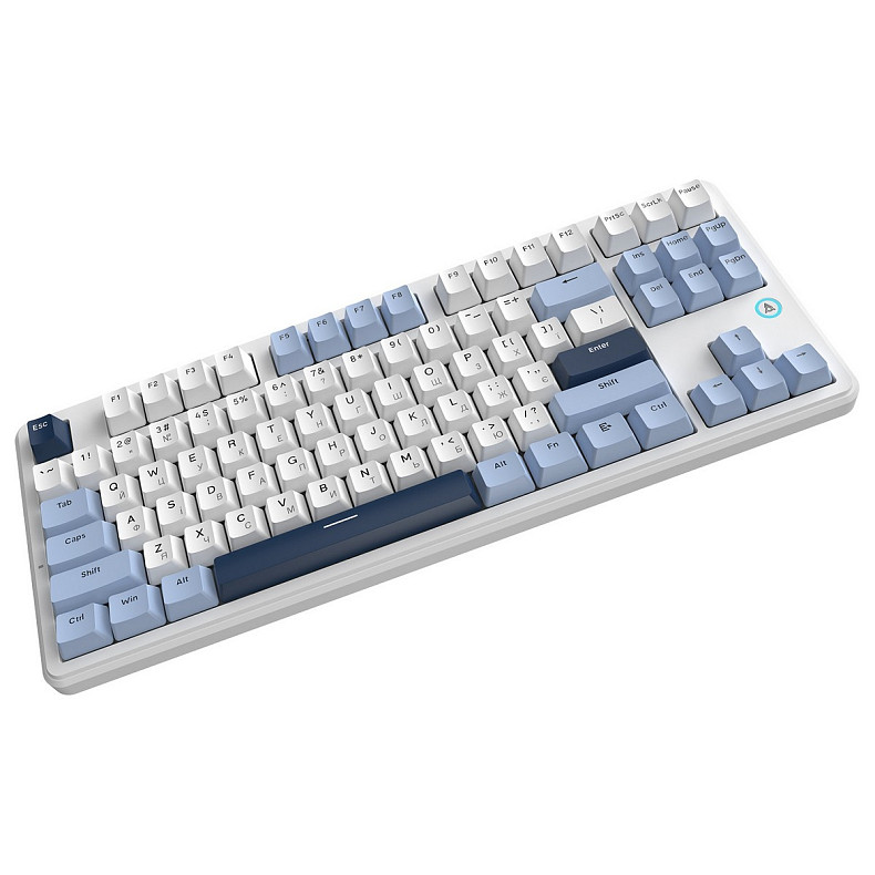 Клавиатура Ajazz AK870 V2 Flying Fish Switch White USB-C (AK870-V2-FF-BWB)
