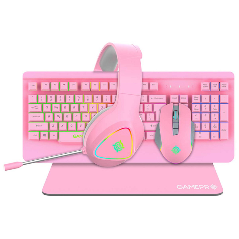 Набір ігровий 4 в 1 GamePro Pink Combo (GS1863)