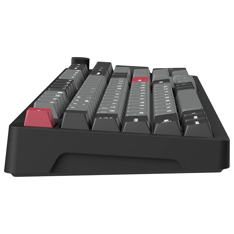 Клавиатура GamePro Asgard Drakkar Keychron Super Red Switch Black (MK305BK)