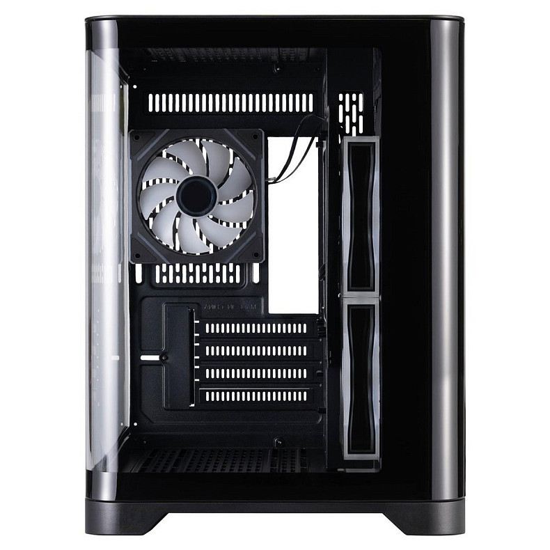 Корпус 1stPlayer UV5-BK-2FC7R-1FC7 Black без БП