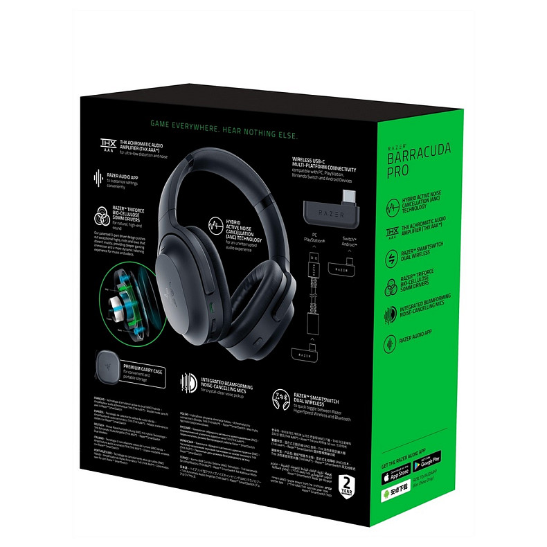 Bluetooth-гарнітура Razer Barracuda Pro Black (RZ04-03780100-R3M1)