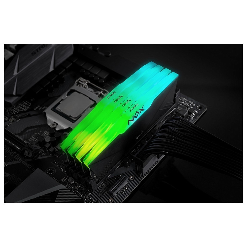ОЗУ DDR4 2х16GB/3600 Apacer NOX RGB Black (AH4U32G36C25YNBAA-2)