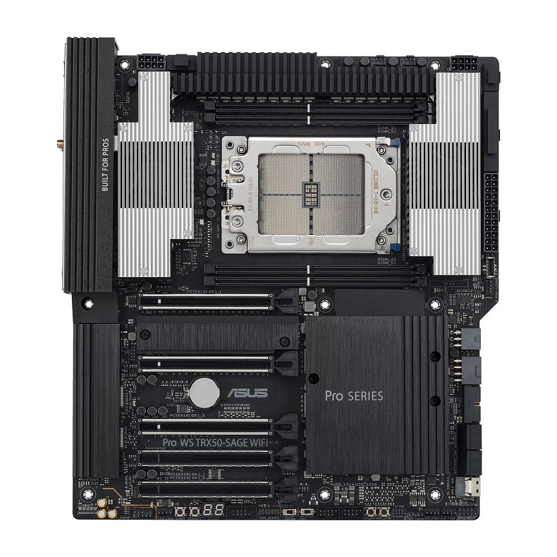 Материнська плата серверна ASUS PRO WS TRX50-SAGE WIFI A sTR5 TRX50 4xDDR5 M.2 WiFi BT CEB