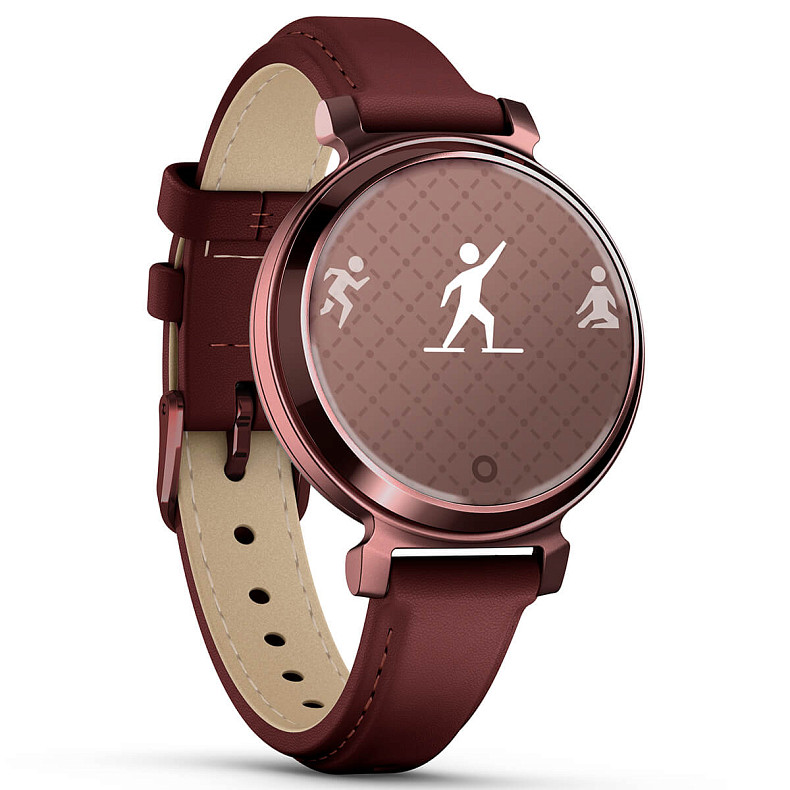 Спортивные часы GARMIN Lily 2 Dark Bronze with Mulberry Leather