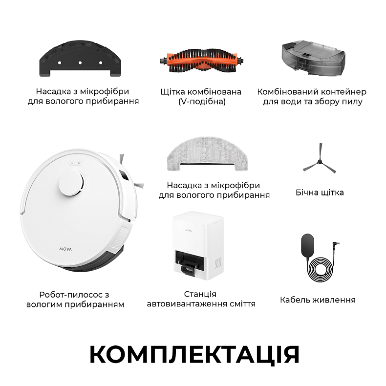 Робот пылесос MOVA E20 Plus