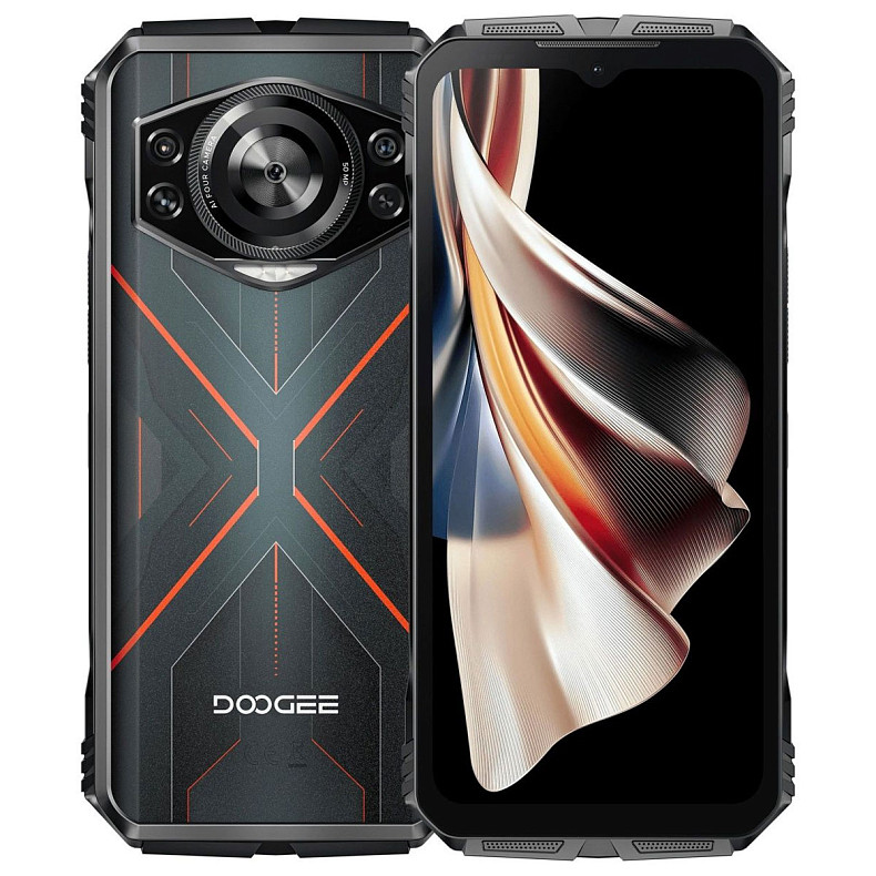 Смартфон Doogee S Cyber 8/256GB Black/Red