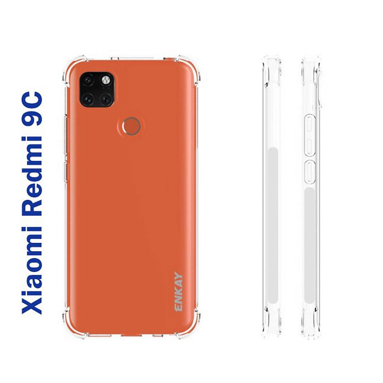 Чохол-накладка BeCover Anti-Shock для Xiaomi Redmi 9C/Redmi 10A Clear (706977)