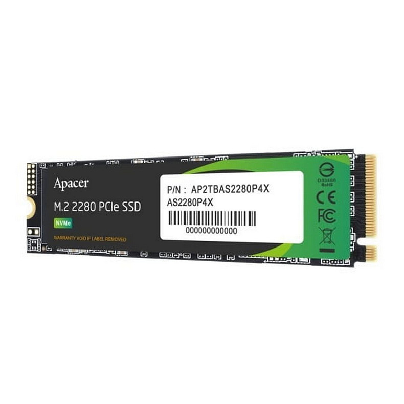 Накопичувач SSD Apacer M.2 256GB PCIe 3.0 P4X