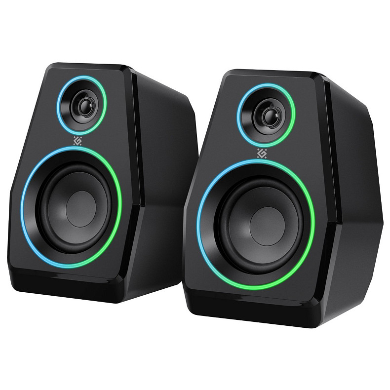 Акустические колонки Defender Solar 10 RGB Black (65940)