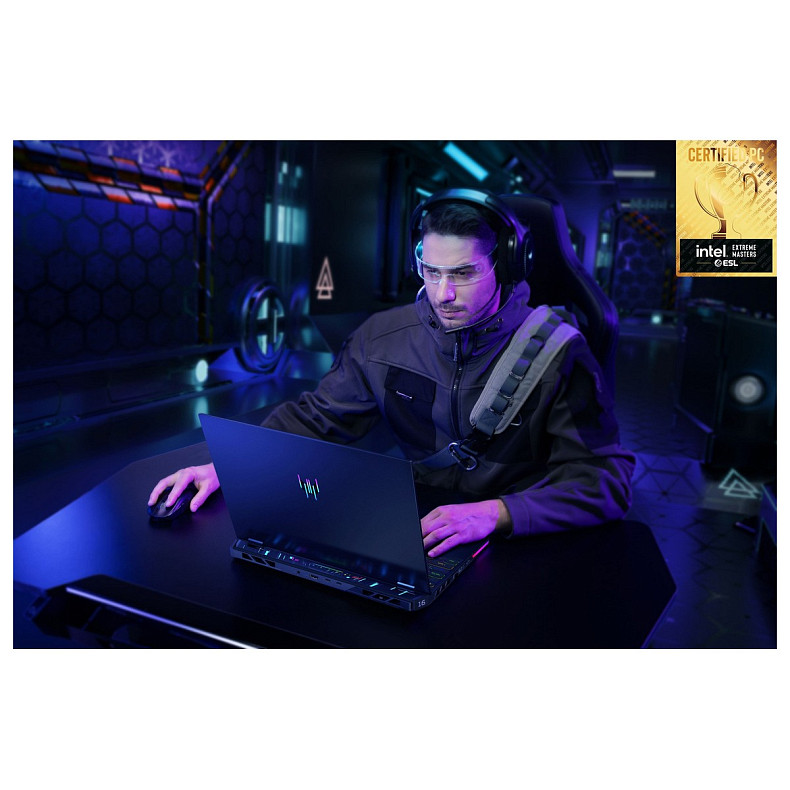 Ноутбук Acer Predator Helios 16 PH16-73 16" OLED, Intel U9-275HX, 64GB, F2TB, NVD5090-24, Win11P, чо