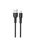 Кабель XO USB NB230-AM - microUSB (M/M), 1 м, Black (NB230-AM.black)