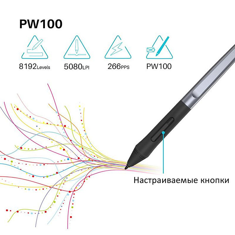 Графический планшет Huion HS64