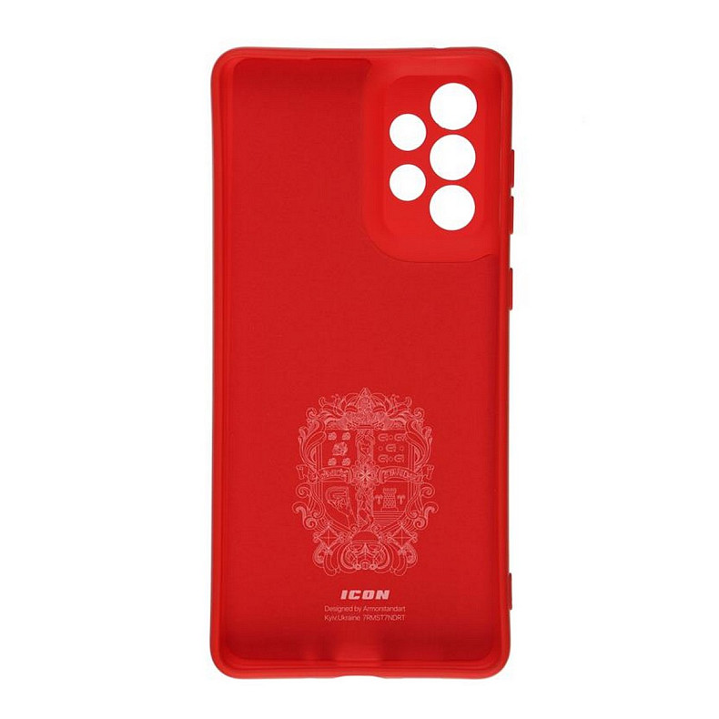 Чохол-накладка Armorstandart Icon для Samsung Galaxy A73 SM-A736 Red (ARM61663)