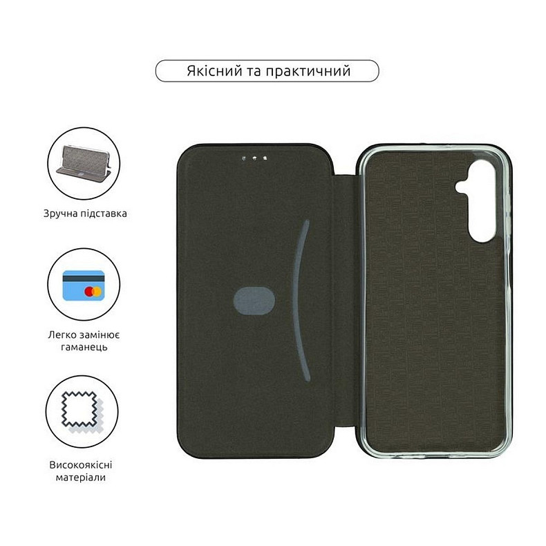 Чехол-книжка Armorstandart G-Case для Samsung Galaxy A24 4G SM-A245 Black (ARM68000)