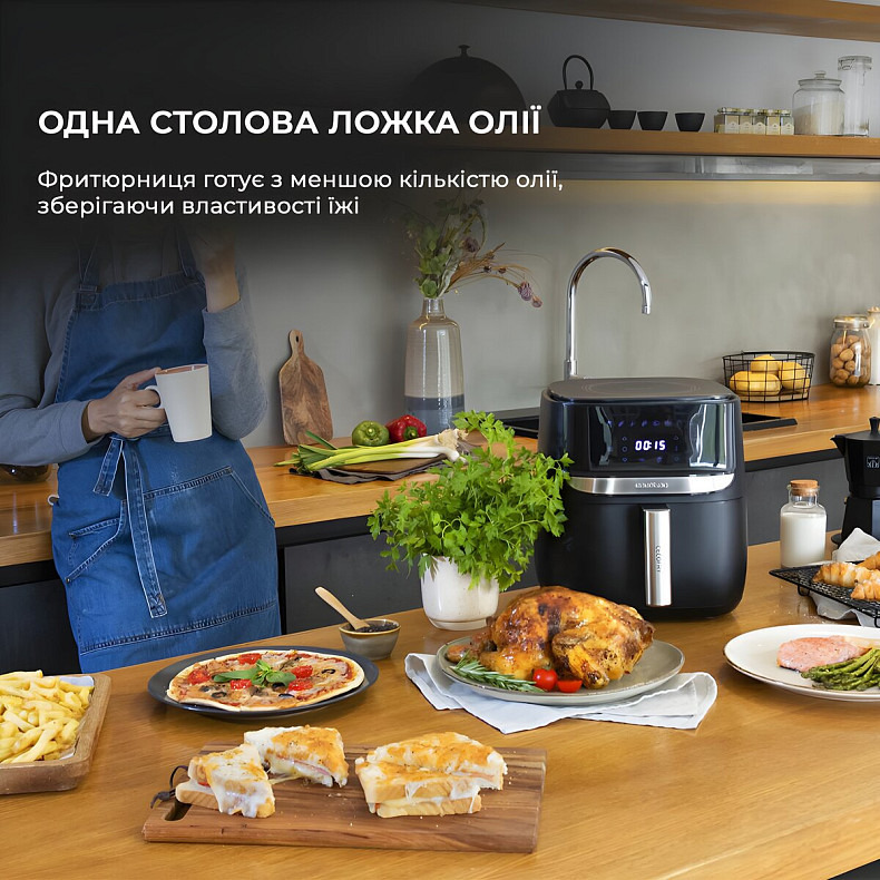Мультипечь (аэрогриль-фритюрница) CECOTEC Cecofry Advance Precision