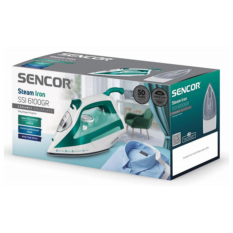 Утюг SENCOR SSI 6100GR