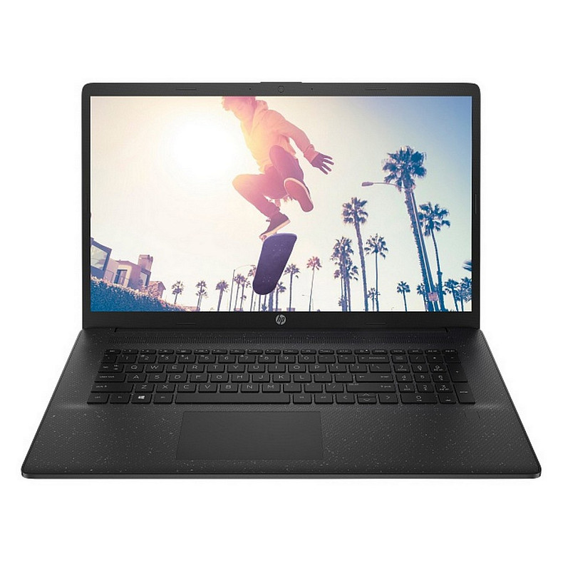 Ноутбук HP 17-cp3018ru 17.3" FHD IPS AG, AMD R7-7730U, 16GB, F1TB, UMA, DOS, черный
