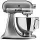 Кухонная машина KitchenAid Artisan 4,3 л 5KSM95PSECU с откидным блоком, серебристый