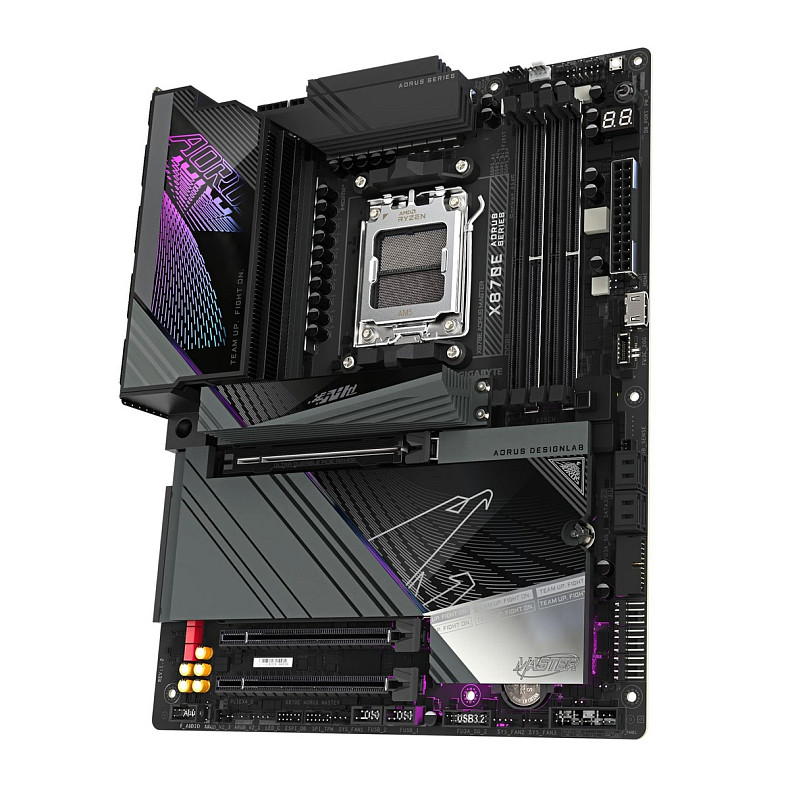 Материнська плата GIGABYTE X870E AORUS MASTER sAM5 X870 4xDDR5 M.2 HDMI Typc-C ATX
