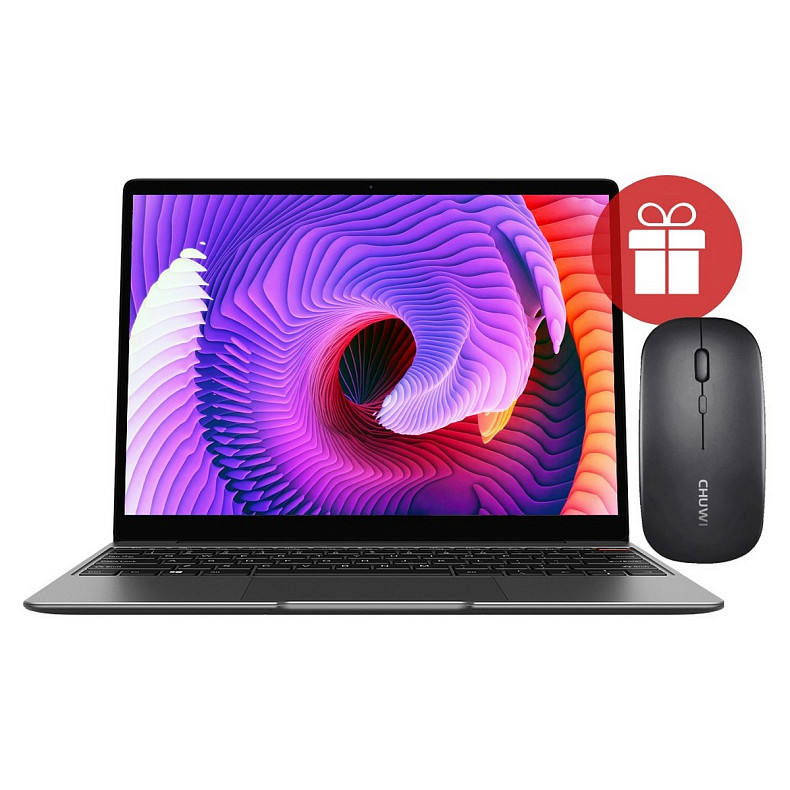 Ноутбук Chuwi HeroBook Pro (Win11) (8/256) + Мышь Chuwi Wireless (CWI515-M/CW-112551) Gray
