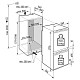 Вбудований двокамерний холодильник Liebherr ICBNci 5153