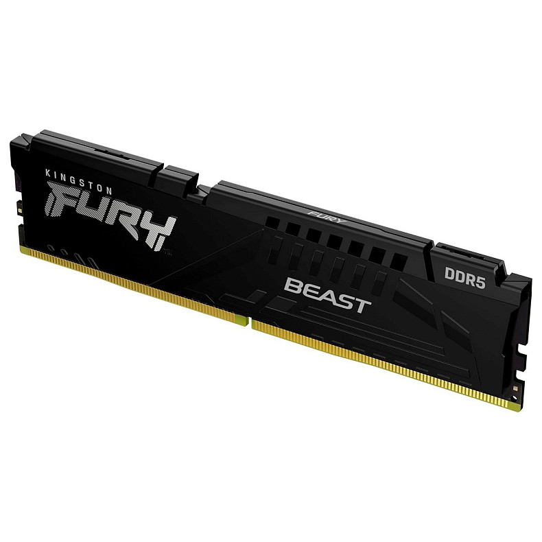 ОЗУ Kingston Fury Beast DDR5 32GB 6000MHz Black (KF560C36BBE2-32)