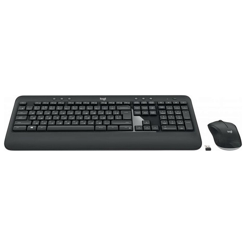 Комплект (клавиатура, мышь) беспроводной Logitech MK540 Black USB (920-008685)