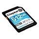 Карта памяти SDXC 512GB UHS-I/U3 Class 10 Kingston Canvas Go! Plus R170/W90MB/s (SDG3/512GB)