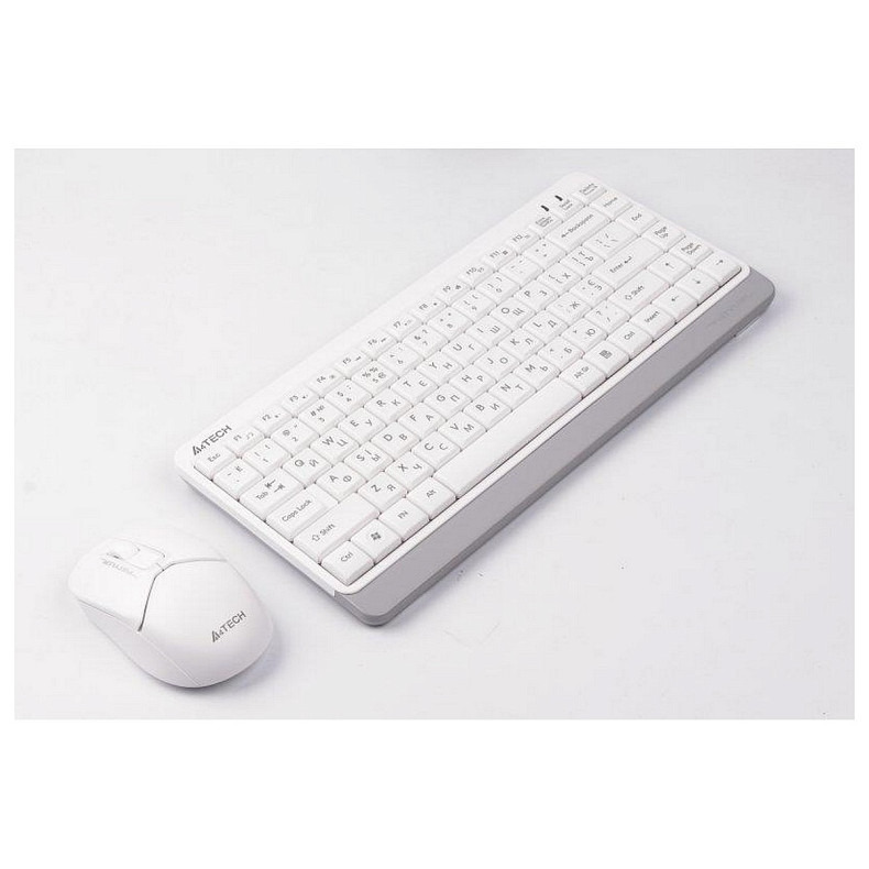 Комплект бездротовий A4Tech FG1112S White USB