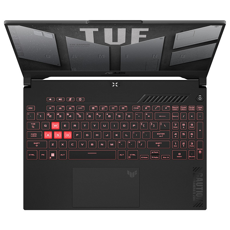 Ноутбук ASUS TUF Gaming A17 FA707NUR-HX054 17.3" IPS FHD, AMD R7-7435HS, 16GB, F1TB, NVD4050-6, noOS