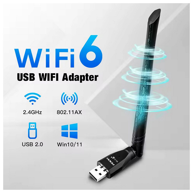 Бездротовий адаптер Fenvi FU-AX300Pro