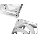 Вентилятор ID-Cooling TF-12025-Pro ARGB Trio White